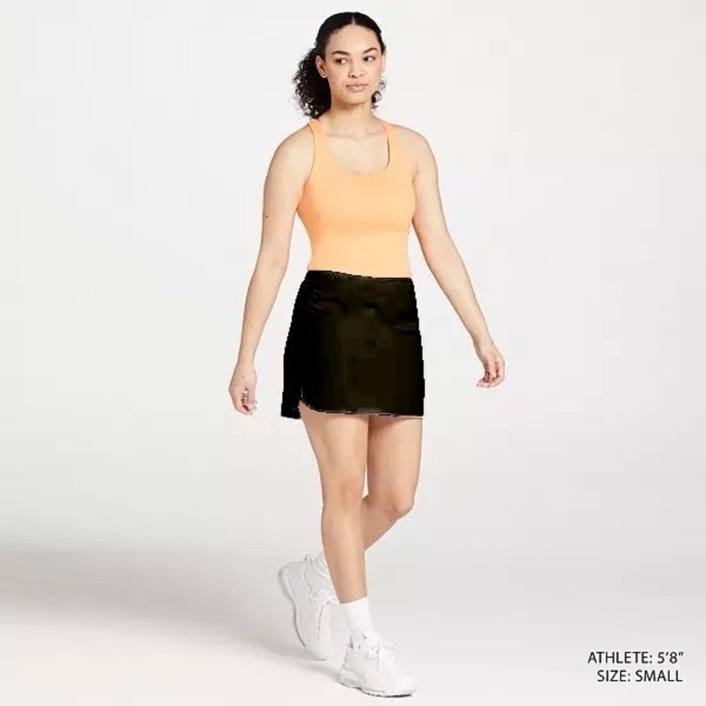 DSG Women's Stride Skort Pure Black XS NWT